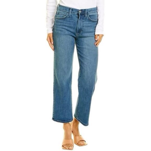 Joe's Jeans Rosamund High-Rise Wide Leg Crop - Picture 1 of 7